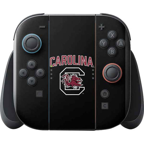 University of South Carolina Athletic Text & Logo Nintendo Switch 2 (2025) with Joy-Con Skin